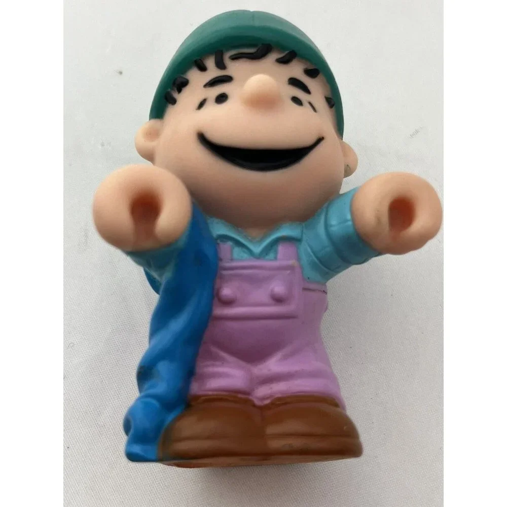 Vintage 1989 McDonalds Peanuts Snoopy Farm Linus Figure